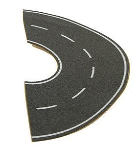 7099 ASPHALT HIGHWAY CURVE-N