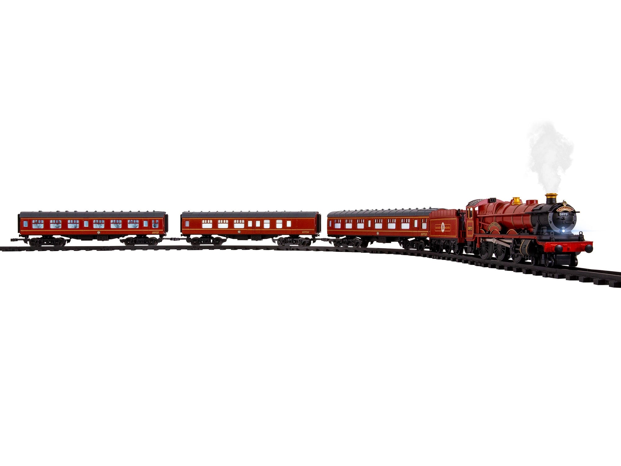 7-12132 HARRY POTTER'S HOGWARTS EXPRESS BATTERY OPERATED O GAUGE TRAIN SET-O