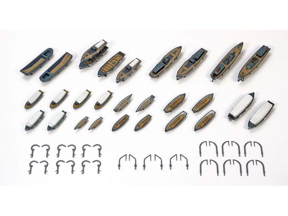 78026 JAPANESE NAVY BOAT SET-1:350 SCALE