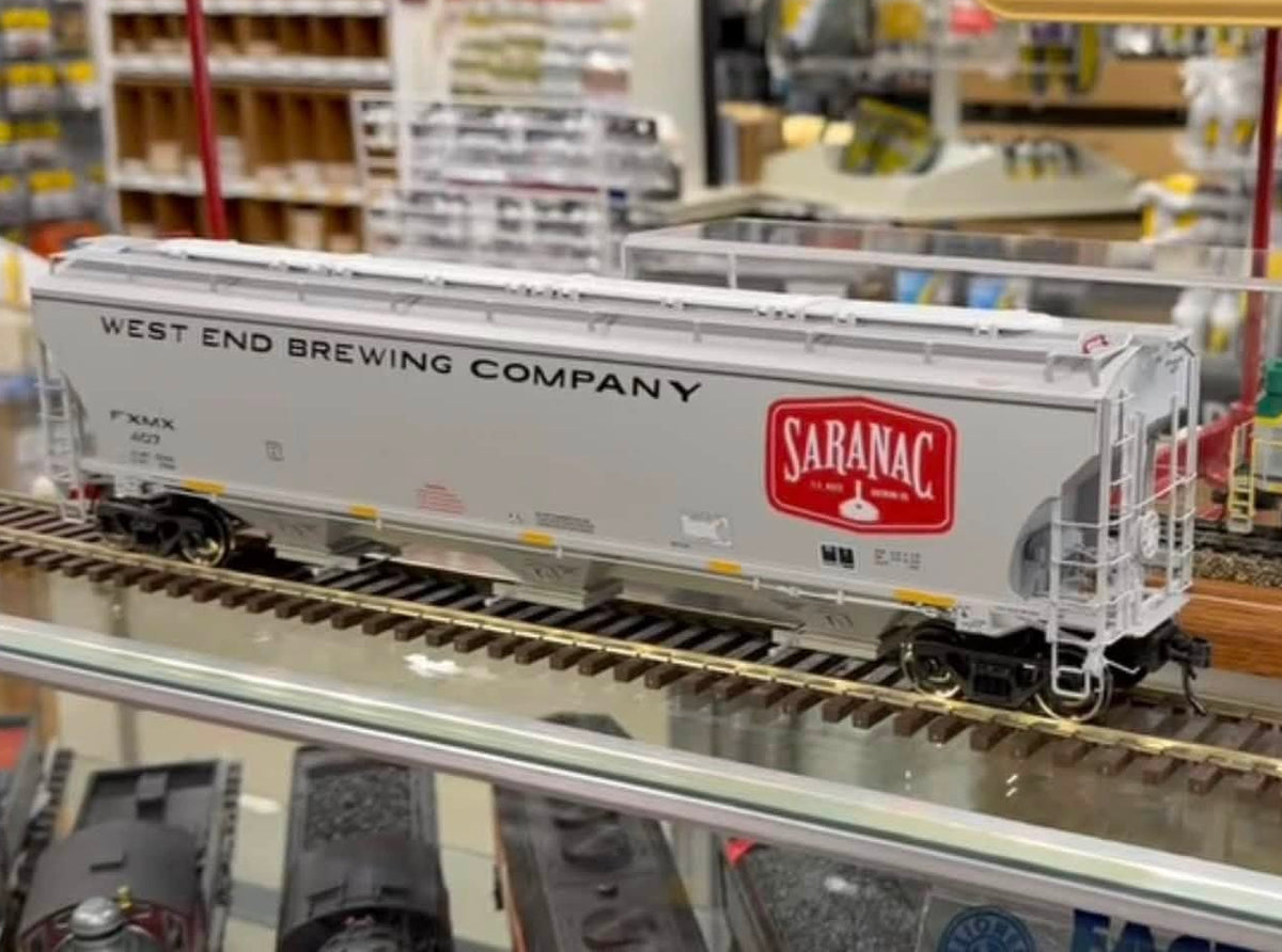 3002991S-1 WEST END BREWING COMPANY "SARANAC" TRINITY 5161 CU FT COVERED HOPPER #407 (2-RAIL)-O
