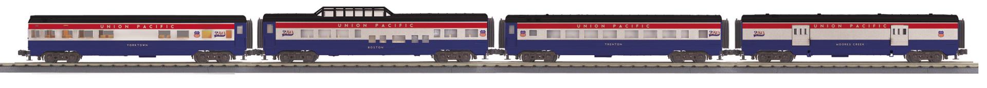 30-68326 UNION PACIFIC SEMIQUINCENTENNIAL STREAMLINED PASSENGER 4-CAR SET-O