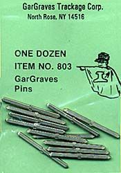 803 GARGRAVES TRACK PINS-O