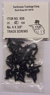 806-50 #4 x 3/8" SCREWS 50PK