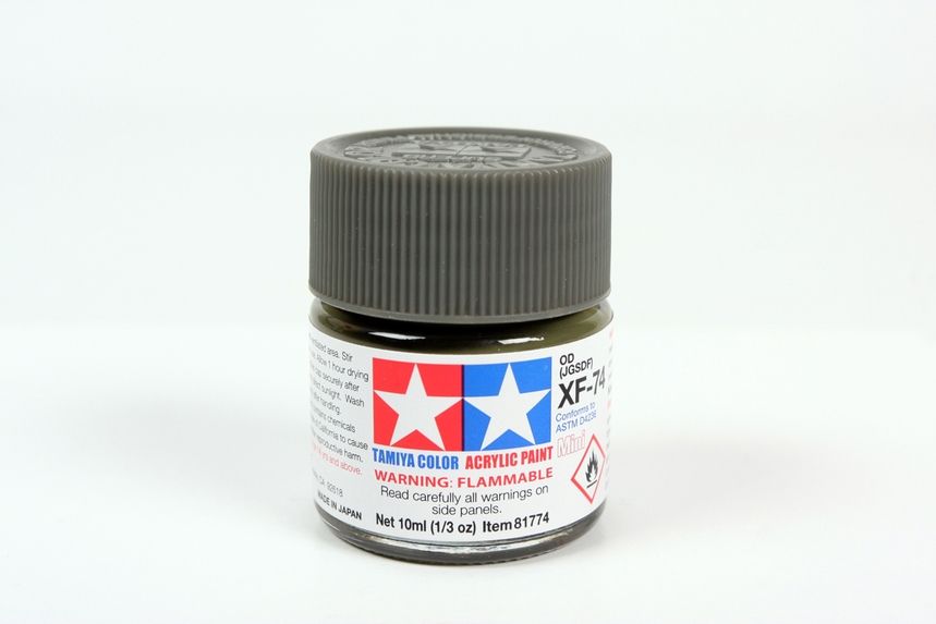 81774 XF-74 OLIVE DRAB-1/3 oz.