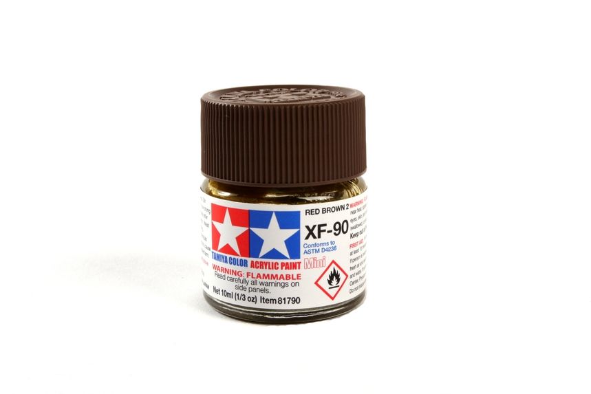 81790 XF-90 RED BROWN 2-1/3 oz.