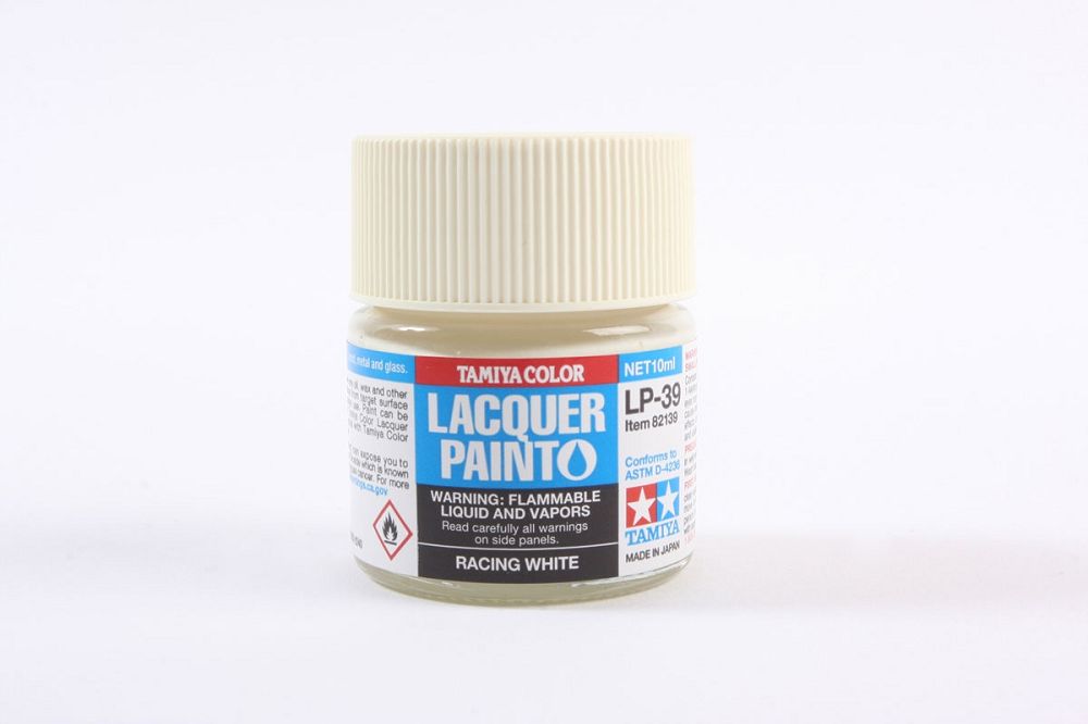 82139 LP-39 RACING WHITE-.33 fl. oz.