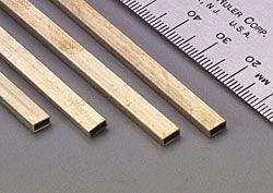8262 BRASS RECTANGULAR TUBE-3/32" X 3/16