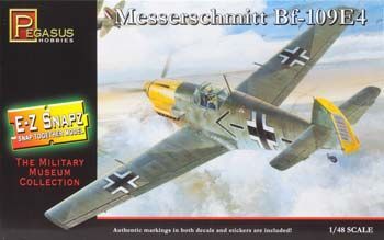 8412 MESSERSCHMITT BF-109E4-1:48 SCALE