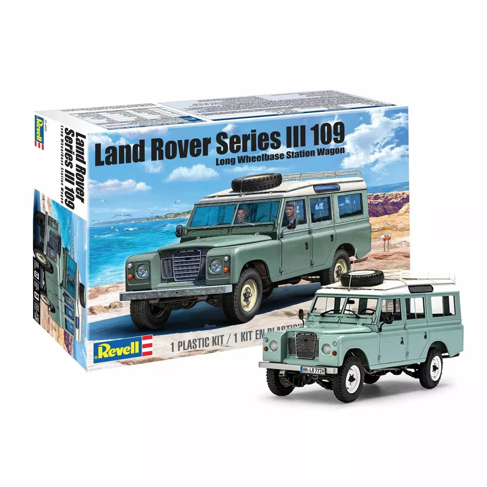 85-4498 LAND ROVER SERIES III 109 STATION WAGON-1:24 SCALE