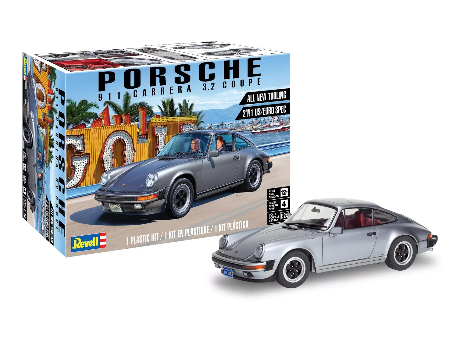 85-4521 PORSCHE 911 CARRERA 3.2 COUPE-1:24 SCALE