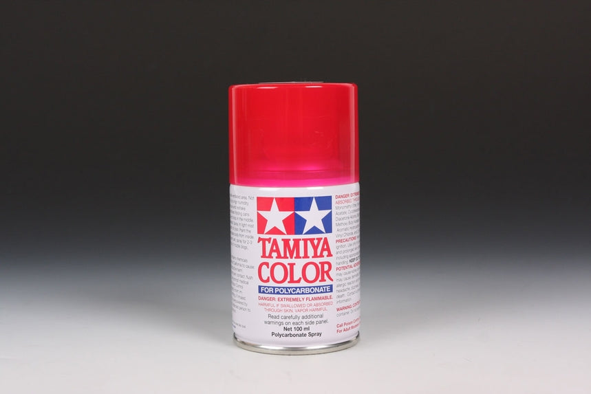 86037 PS-37 TRANSLUCENT RED SPRAY-100ml.