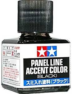87131 BLACK PANEL LINE ACCENT