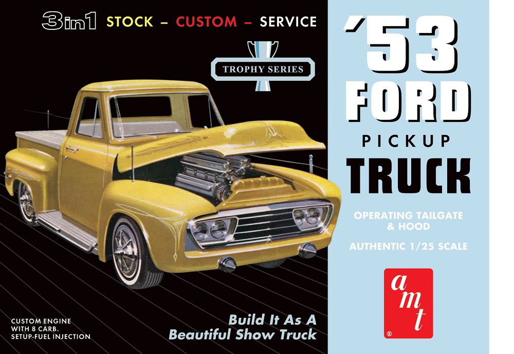 882 '53 FORD PICKUP TRUCK-1:25 SCALE