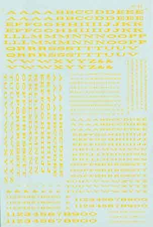 90016 RR ROMAN EXTENDED LETTERS
