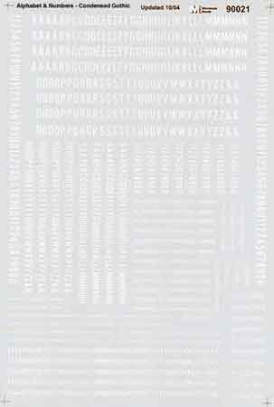 90021 RR GOTHIC CONDENSED