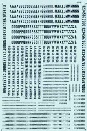 90029 RR GOTHIC CONDENSED