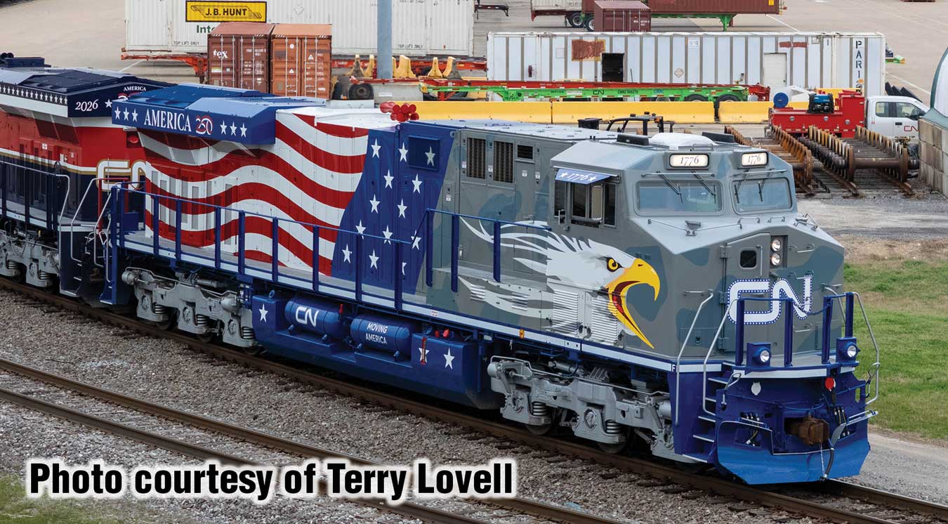 910-10235 CANADIAN NATIONAL ES44AC GEVO #1776 "SCREAMING EAGLE"-HO