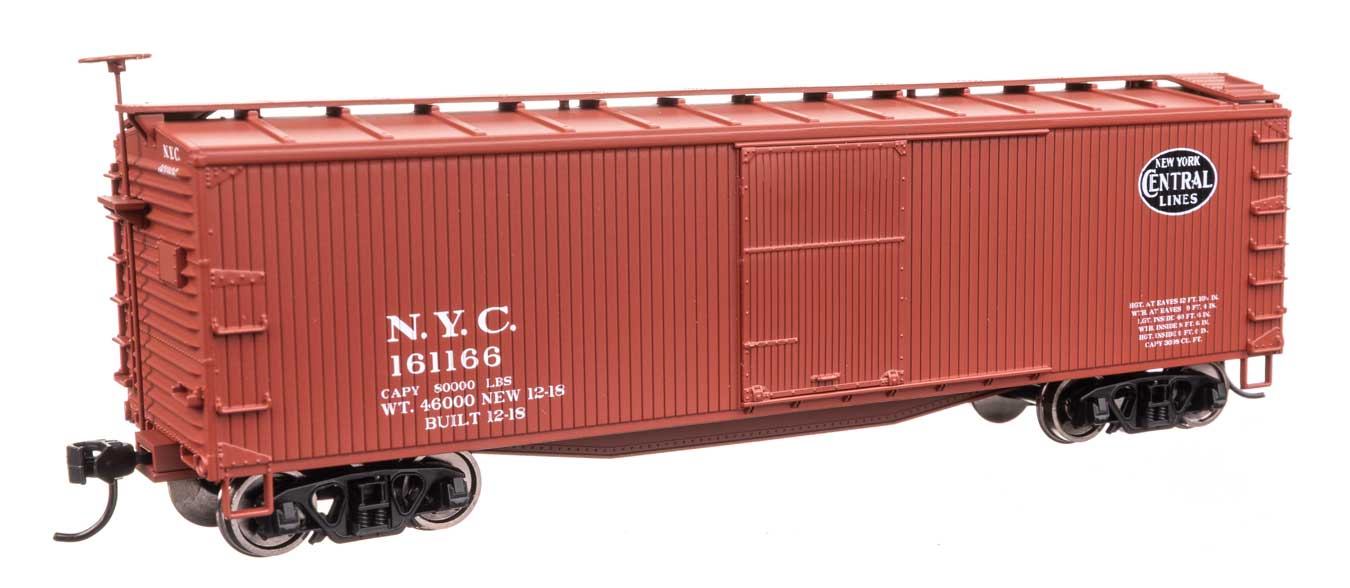 910-40191 NEW YORK CENTRAL 40' BOXCAR #161166-HO