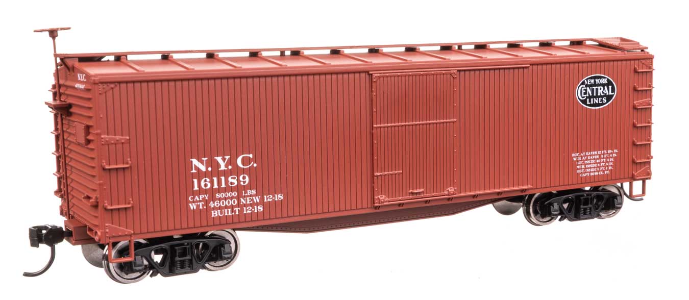 910-40193 NEW YORK CENTRAL 40' BOXCAR #161189-HO