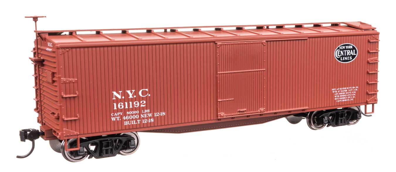 910-40194 NEW YORK CENTRAL 40' BOXCAR #161192-HO