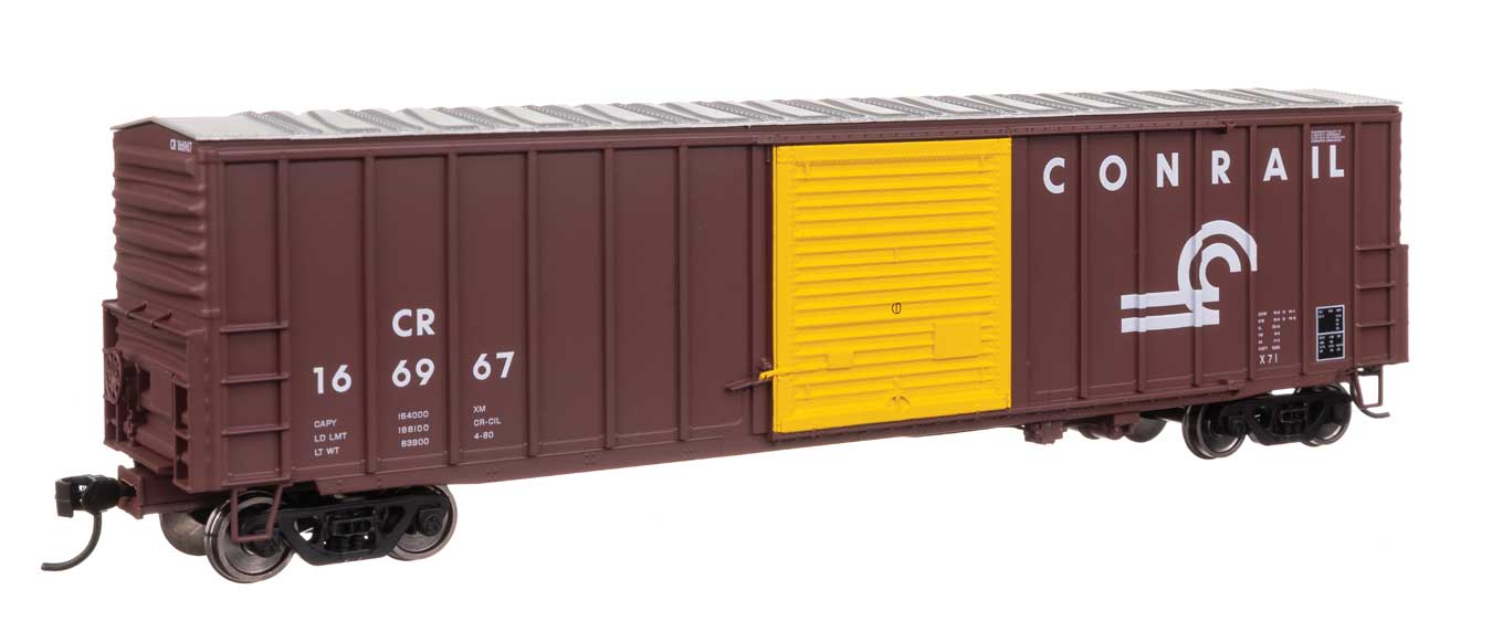 910-46040 CONRAIL 50' ACF EXTERIOR POST BOXCAR #166967-HO