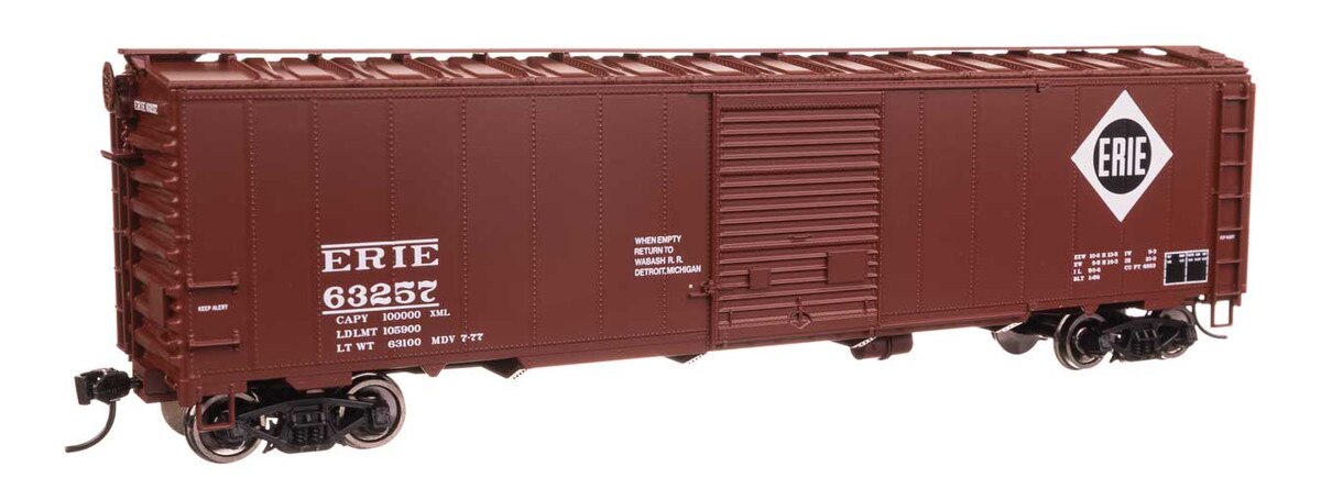 910-46515 ERIE 50' AAR BOXCAR #63257-HO