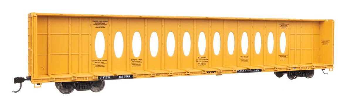 910-50745 TTX 72' CENTERBEAM FLATCAR #86359-HO