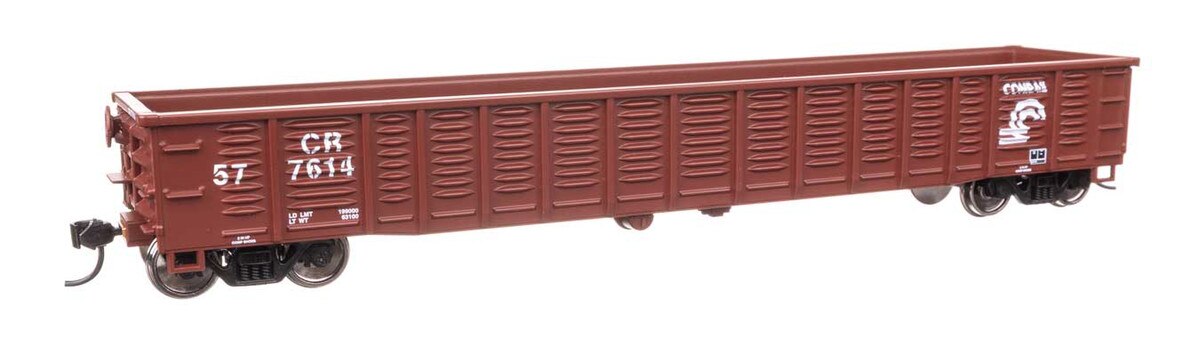 910-6077 CONRAIL 53' CORRUGATED SIDE GONDOLA #577614-HO