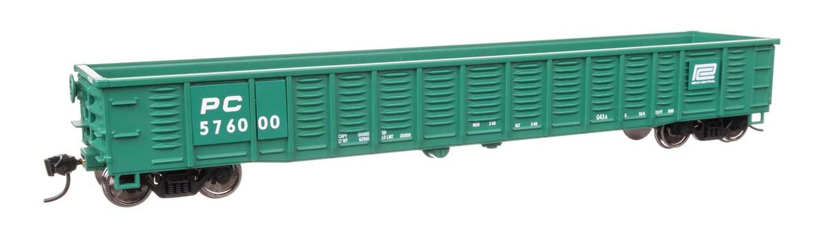 910-6087 PENN CENTRAL 53' CORRUGATED SIDE GONDOLA #576000-HO