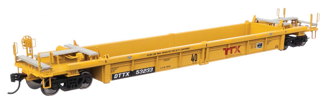 910-8428 TTX DTTX THRALL 40' WELL CAR #53233-HO