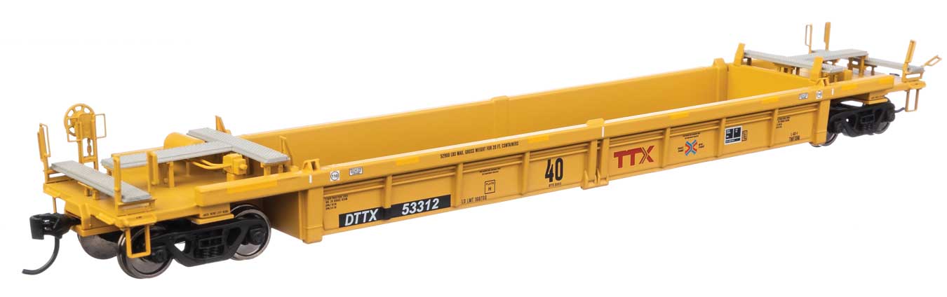 910-8434 TTX DTTX THRALL 40' WELL CAR #53312-HO