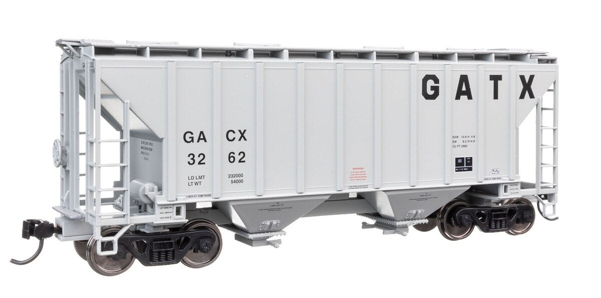 910-8512 GATX 37' 2-BAY COVERED HOPPER #3262-HO