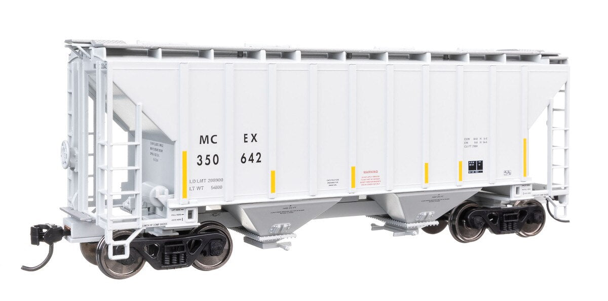 910-8515 MCEX 37' 2-BAY COVERED HOPPER #350642-HO