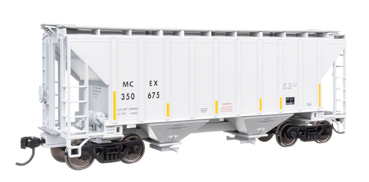 910-8516 MCEX 37' 2-BAY COVERED HOPPER #350675-HO