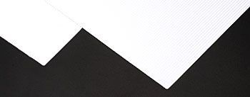 91509 .050" SPACING CORRUGATED SIDING .020" x 7" x 12" (2)