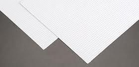 91550 .062" SPACING CLAPBOARD SIDING .020" x 7" x 12" (2)