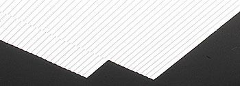 91552 .187" SPACING CLAPBOARD SIDING .020" x 7" x 12" (2)