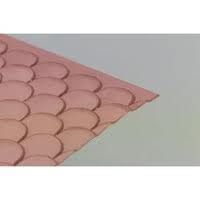 91654 .375" SCALLOPED TILE ROOFING .020" x 7" x 12" (2)