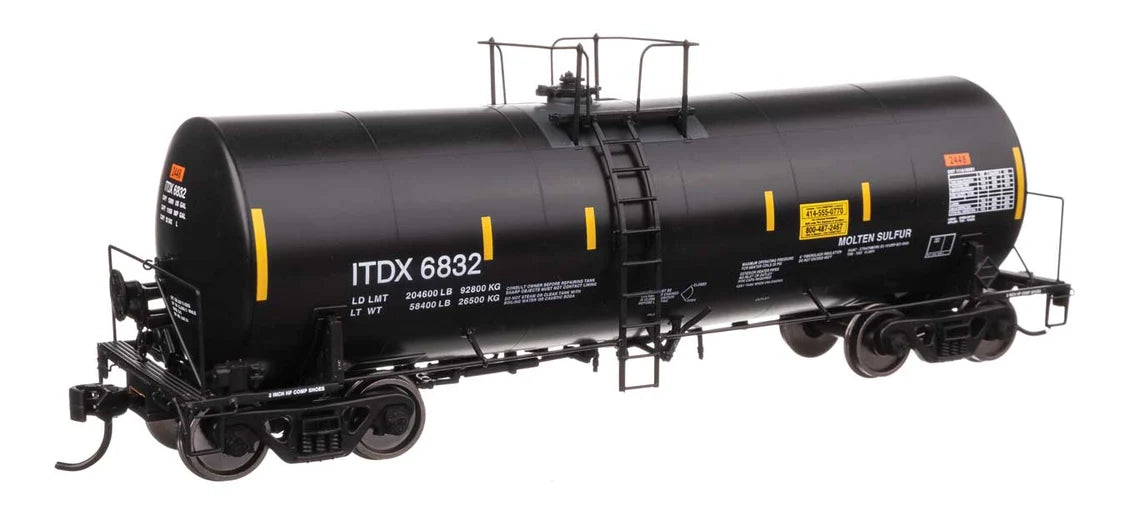920-100062 ITDX 40' TRINITY 14,000 GALLON TANK CAR #6832-HO