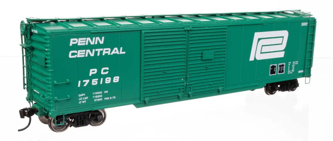 920-101679 PENN CENTRAL 50' AAR DOUBLE DOOR BOXCAR #175198-HO