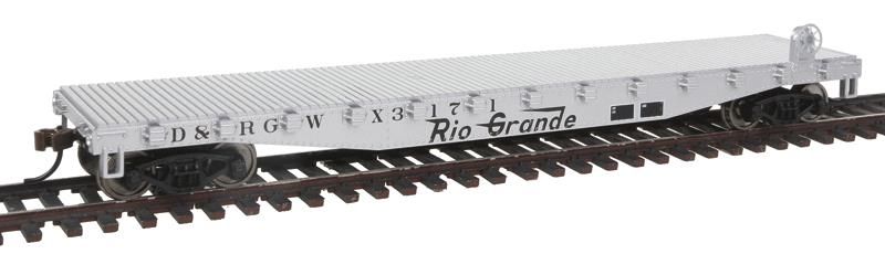 931-1462 D&RGW FLAT CAR-HO