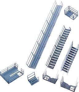 933-2939 PLATFORMS & STAIRWAYS-HO