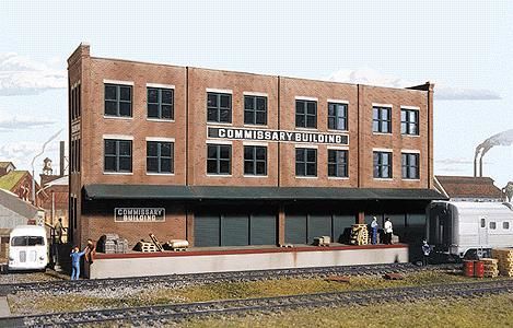 933-3173 COMMISSARY FREIGHT TRANSFER BACKGROUND BUILDING-HO