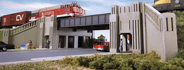933-3190 ART DECO HIGHWAY UNDERPASS-HO