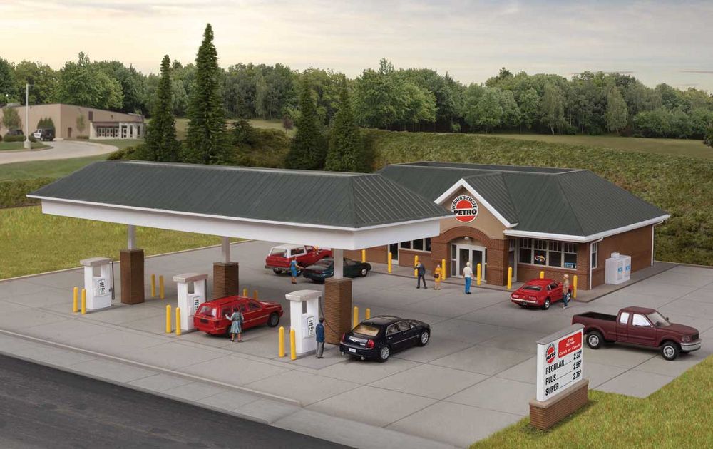 933-3537 MODERN GAS STATION-HO