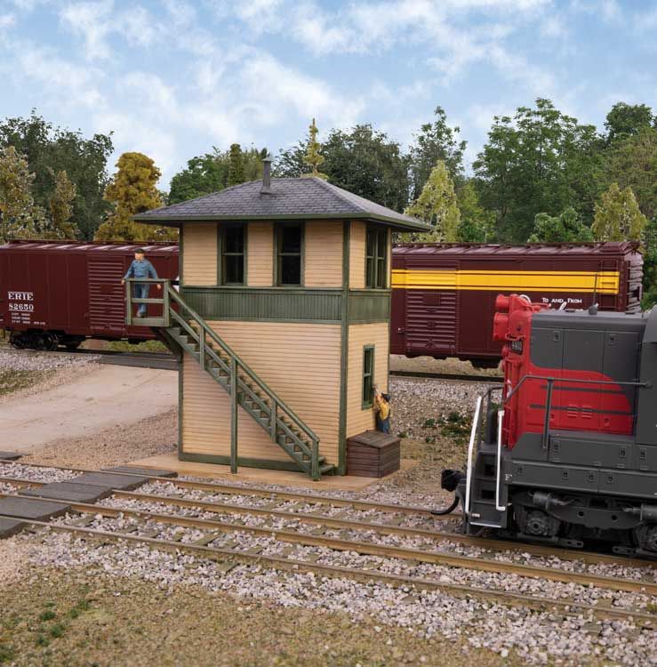 933-3556 TRACKSIDE SIGNAL TOWER-HO