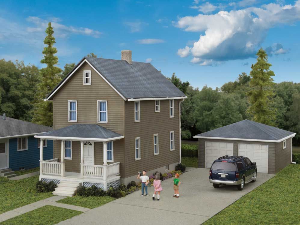 933-3792 TWO-STORY HOUSE-HO