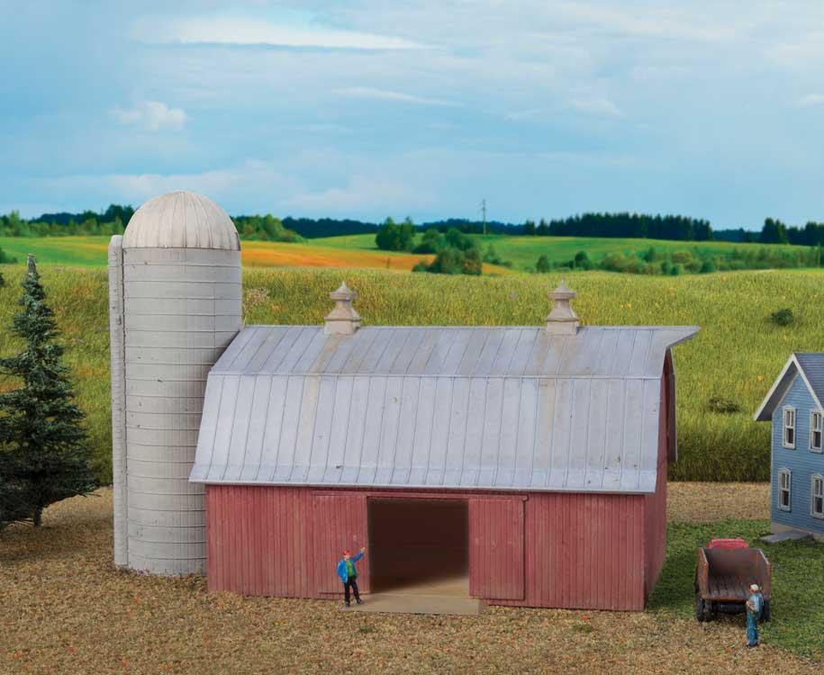 933-3892 MEADOWHEAD BARN & SILO-N