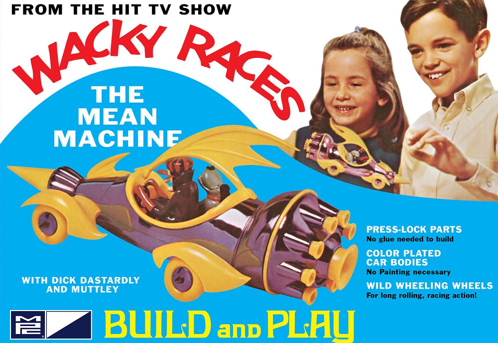 935 WACKY RACES MEAN MACHINE-1:32 SCALE