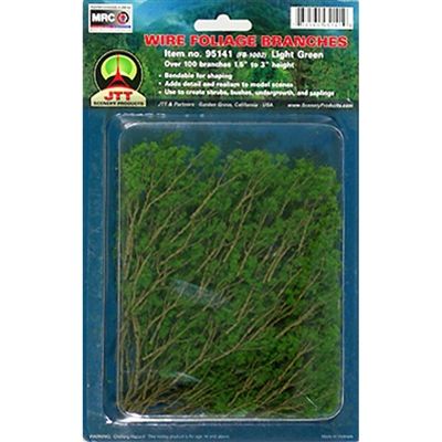 95518 LT GREEN FOLIAGE BRANCHES